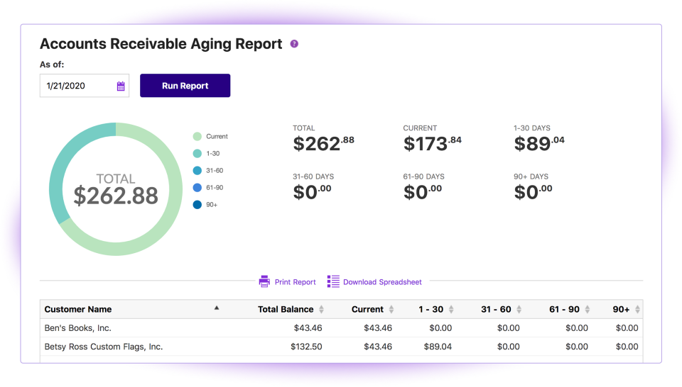 screenshot of Patriot Accounting